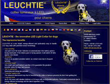 Tablet Screenshot of leuchtie.com